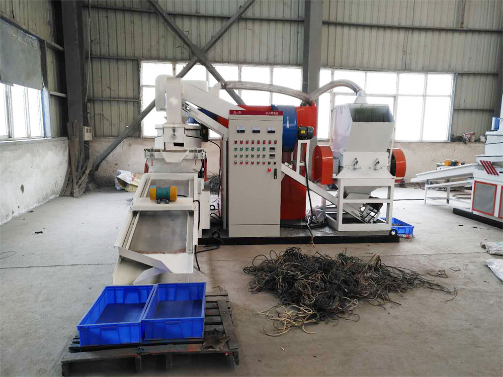 Mixed wire copper rice machine